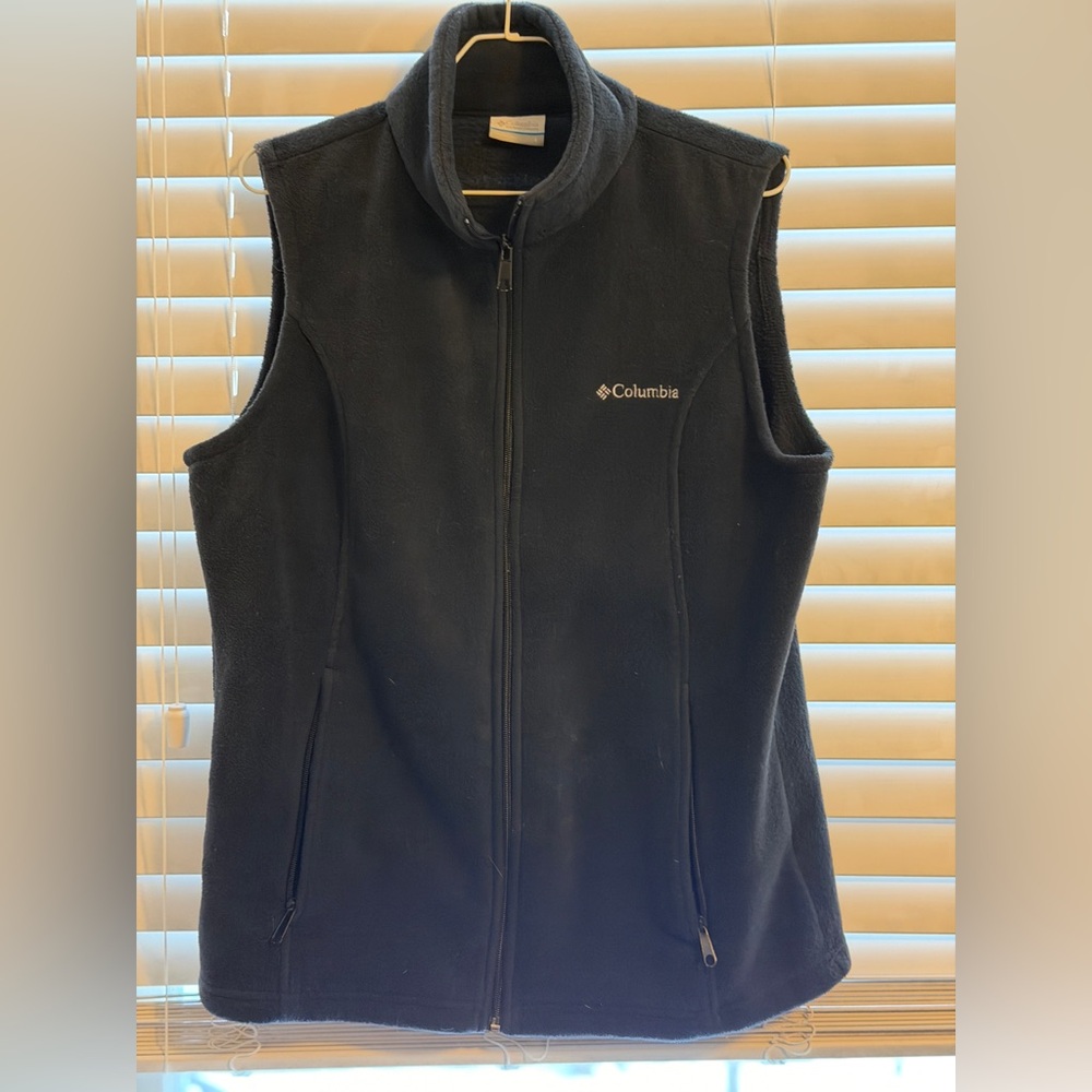 Columbia Charcoal Fleece Vest